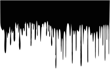 Boya damlıyor. Damlayan sıvı. Boya akar, lekeler, mürekkep damlaları. Stencil düşüyor. Boya serpintisi. Erimiş. Çikolata damlaları. Yağ damlası. Sınır ve Damlalar Mürekkep elementi. Şeffaf arkaplan