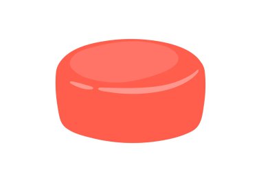 Tatlı şekerler. Yuvarlak şekerler karalamayı açıyor. Sevgililer Günü Hediyesi Arkaplan Dekorasyonu için Vektör Canlandırılmış Çizgi Film Çizimi Görünümü Şeffaf Arkaplanda İzole Edildi