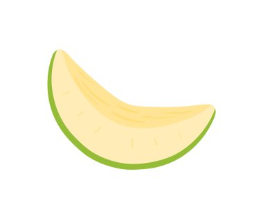 şeffaf arka planda izole edilmiş tropikal yaz meyveleri için çizilmiş karpuz dilimlenmiş el çizimi resim karalaması.