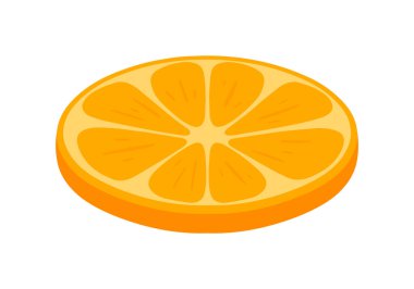 Tatlı El Portakalı ve Limon Dilimleri İçecek ve İçecek İçin Meyve Keki Beyaz Arkaplanda İçecekler