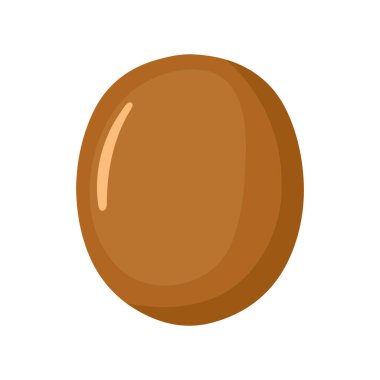 El Çizimi Kivi Simgesi Çizimi Çocuk ve Çocuk Öğrenme ve Alfabe Kitabı Şeffaf Arkaplan Üzerine İzole Edilmiş Düz Vektör İllüstrasyonunda Meyve