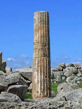 G tapınağı ve E tapınağı kalıntıları, Selinunte, Sicilya, İtalya