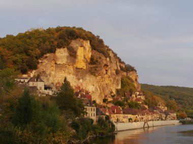 Dordogne 'da La Roque-Gageac, Fransa' da Aquitaine