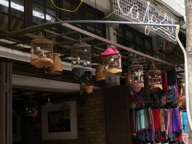 Kafesteki kuşlar, Hanoi 'nin eski bölgesi, 36 şirket bölgesi, Vietnam