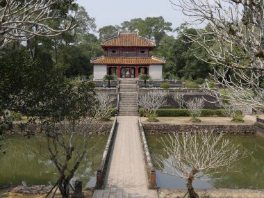 Vietnam, Thua Thien Hue Eyaleti, Hue Şehri, Unesco, Yasak Şehir ya da İmparatorluğun Kalbindeki Mor Şehir, Minh Mang İmparatorunun Anıt Mezarı tarafından Dünya Mirası sahasında listelenmiştir.