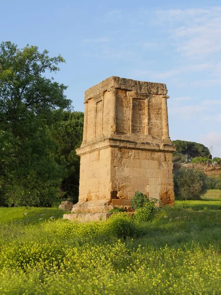 Temple Agrigento Temple Valley Sicília Itália — Fotografia de Stock