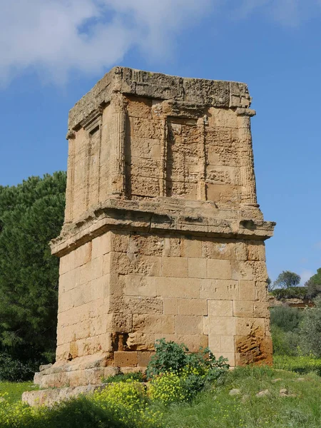 Temple Agrigento Temple Valley Sicily Italy — Stock Photo, Image