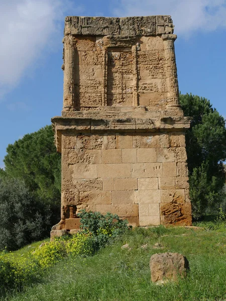 Templo Agrigento Valle Del Templo Sicilia Italia — Foto de Stock