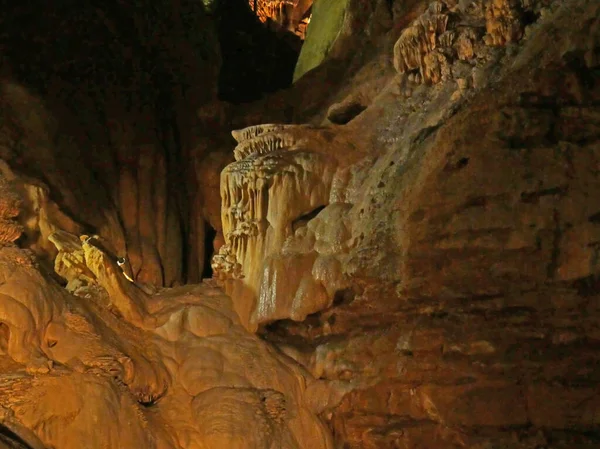 Grotte Padirac Cette Grotte Calcaire Est Située Près Gramat Dans — Photo