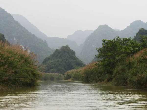Vietnam Ninh Binh Gebiet Hoa Landschaft — Stockfoto