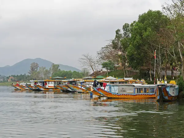 ベトナム トゥア ティーン フエ県フエ市 ユネスコ世界遺産に登録されている香水川 — ストック写真