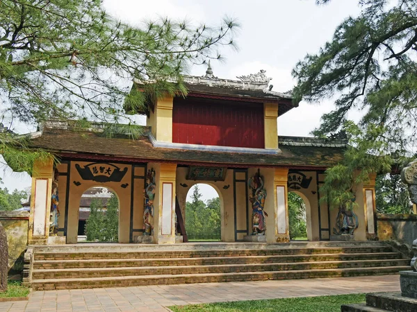 Thua Thien Hue省 Hue市 由Unesco Forbidden City或Purple City Heart Imperial — 图库照片