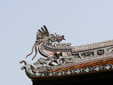 Vietnam, Thua Thien Hue Eyaleti, Hue Şehri, Unesco, Yasak Şehir veya İmparatorluk Şehri 'nin kalbindeki Mor Şehir tarafından Dünya Mirası sahasında listelenmiştir.