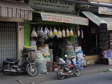 Vietnam, Ho Chi Minh Ville Saigon, Cholon Trafik, Çin Bölgesi