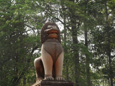 Aslan Heykeli, Siem Reap Eyaleti, Angkor Tapınağı Sitesi Unesco tarafından 1192 yılında Dünya Mirası olarak listelendi.
