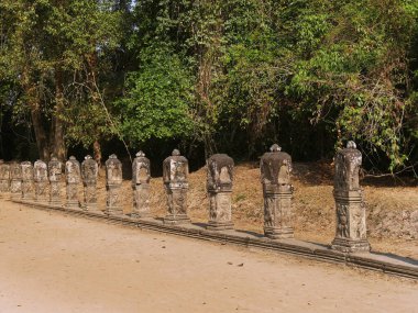 Preah Khan Tapınağı, Siem Reap Eyaleti, Angkor Tapınağı Kompleks Sitesi 1192 yılında Unesco tarafından Dünya Mirası olarak listelendi, 1191 yılında Kral Jayavarman VII, Kamboçya tarafından inşa edildi.