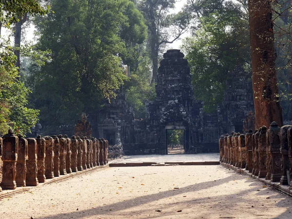 Preah Khan Temple Siem Reap Province Angkor Temple Complex Site — Fotografia de Stock