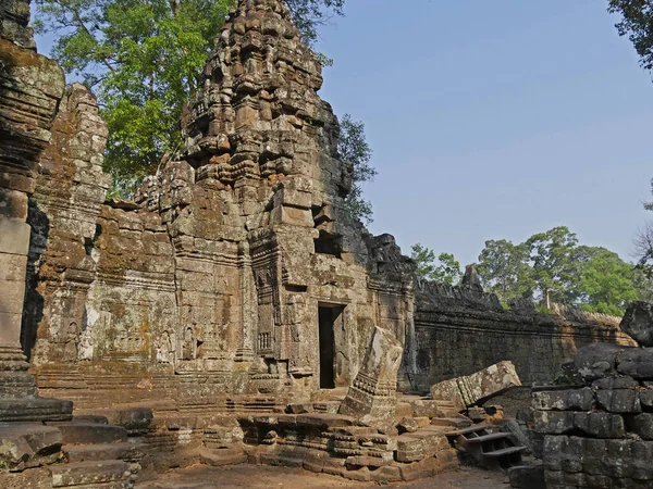 Preah Khan Temple Siem Reap Province Angkor Temple Complex Site — Stock Photo, Image