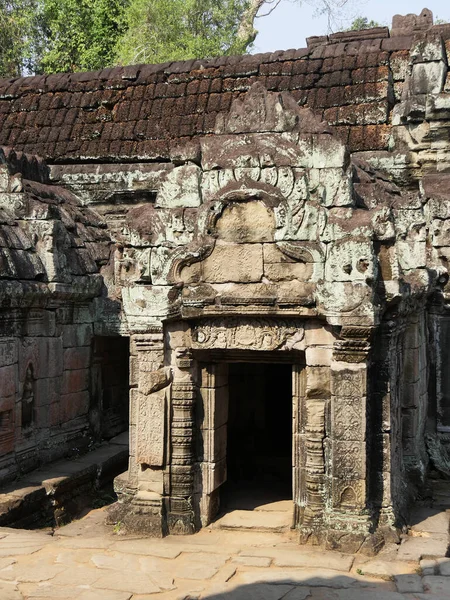 Świątynia Preah Khan Prowincja Siem Reap Kompleks Świątyń Angkor Wpisany — Zdjęcie stockowe