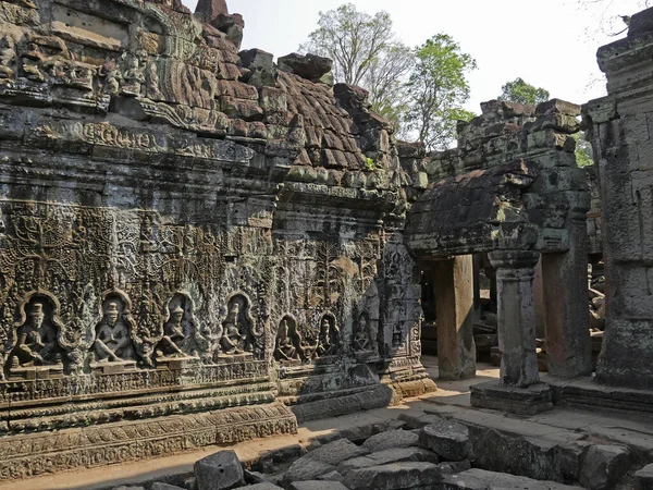 Preah Khan Temple Siem Reap Province Angkor Temple Complex Site — Φωτογραφία Αρχείου