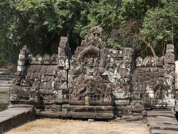 Королевские Водохранилища Neak Pean Прованс Ангкор Включенный Юнеско Список Всемирного — стоковое фото