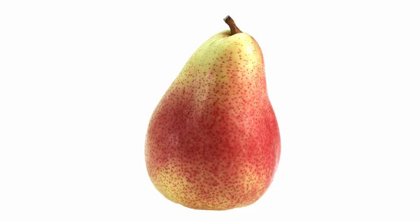 Rosemary Pear Pyrus Communis Fruta Fresca Contra Fundo Branco — Fotografia de Stock