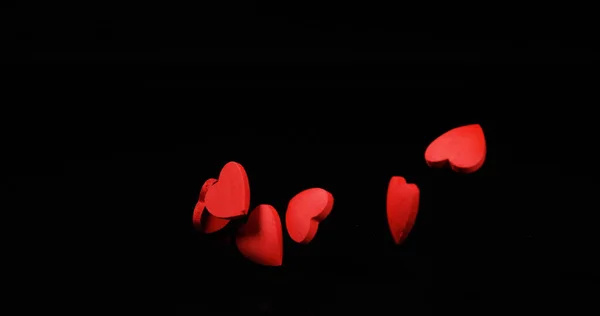 Rotes Herz Zum Valentinstag — Stockfoto
