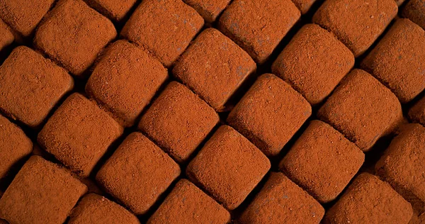 Cokelat Truffle Menutup — Stok Foto