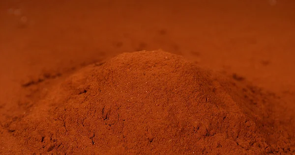Exploding Powder Chocolate Close — Stock Photo, Image