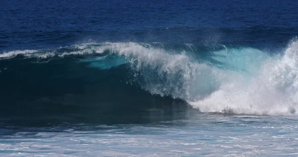 Waves Atlantic Ocean Porto Moniz Madeira Island Portugal — Stock Fotó
