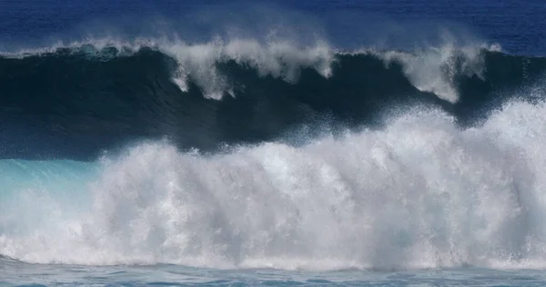 Waves Atlantic Ocean Porto Moniz Madeira Island Portugal — ストック写真