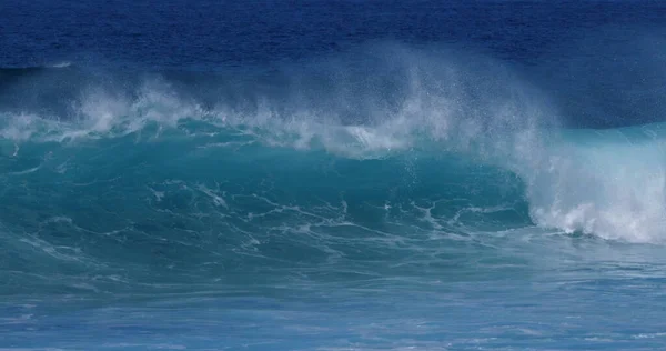 Waves Atlantic Ocean Porto Moniz Madeira Island Portugal — Photo