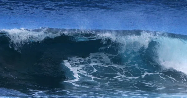 Waves Atlantic Ocean Porto Moniz Madeira Island Portugal — Foto Stock
