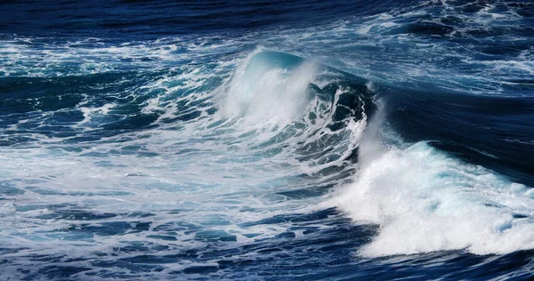 Waves Atlantic Ocean Porto Moniz Madeira Island Portugal — Stok fotoğraf