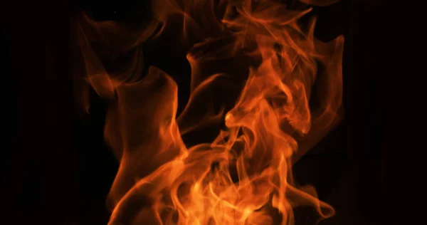 小球炉中的火焰 小球炉中的火焰 — 图库照片