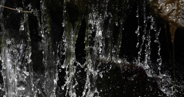 法国诺曼底滨海库塞勒斯瀑布 — 图库照片