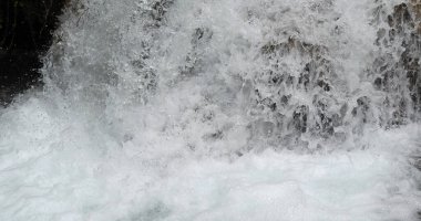 Şelale, Nehir, Krka Doğal Parkı, Hırvatistan 'ın Damaltia kentinde Sibenik yakınlarında