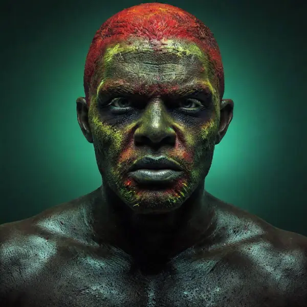 Πορτρέτο Της Αφρικανική Αμερικανική Άνθρωπος — Δωρεάν Φωτογραφία