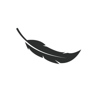 feather icon vector design illustration element template 