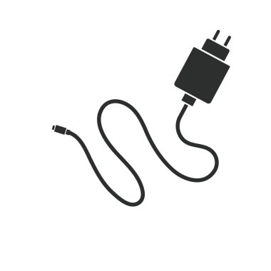 phone charger adapter icon vector illustration design template web