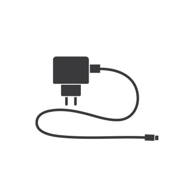 phone charger adapter icon vector illustration design template web