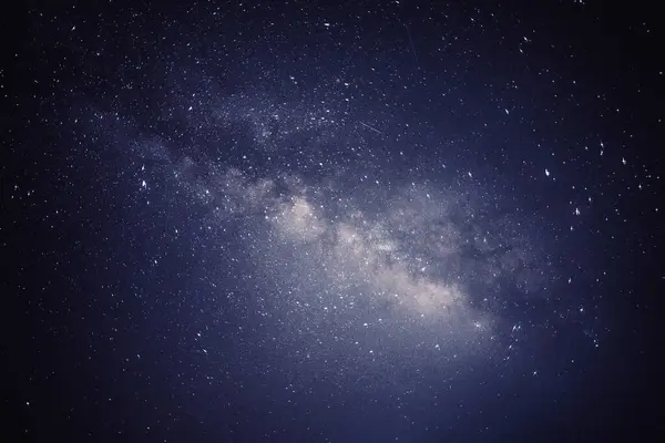 Güzel yıldızlı gökyüzü fotoğrafçılığı