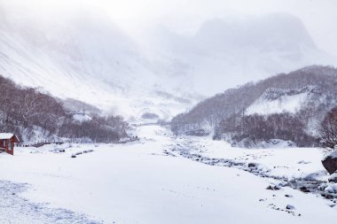 Yüksek Çözünürlüklü Kış Karı Changbai Dağı Manzara Fotoğrafçılığını Kapsıyor