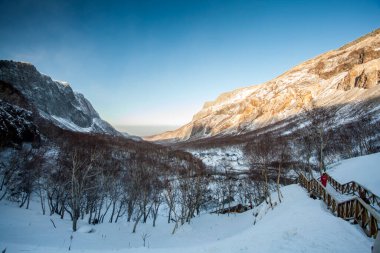 Changbai Dağ Resort 'ta Büyüleyici Kış Karlı Manzara Fotoğrafçılığı