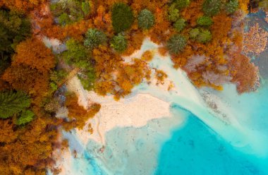 Jiuzhaigou 'nun Taze Hava Fotoğrafı Sichuan Güzelliği