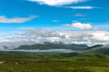 Sichuan Gongga Karlı Dağ Görkemli Manzara Fotoğrafçılığı