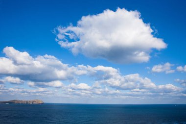 Okyanus Ufku Bulutu Doğal Deniz Burnu