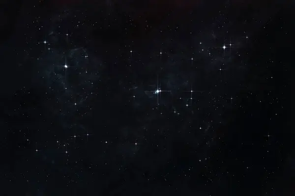 Cosmic Stars In Space Astronomical Illustration