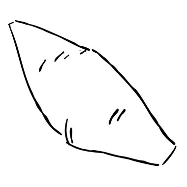 Sonbaharda toplanan tatlı patateslerin resmi.