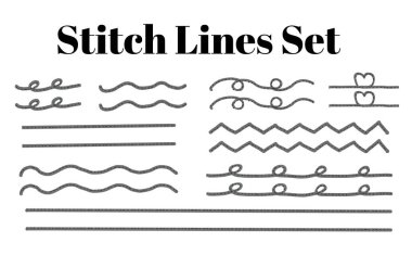 Bu dikişe benzer altı çizili bir çizim..